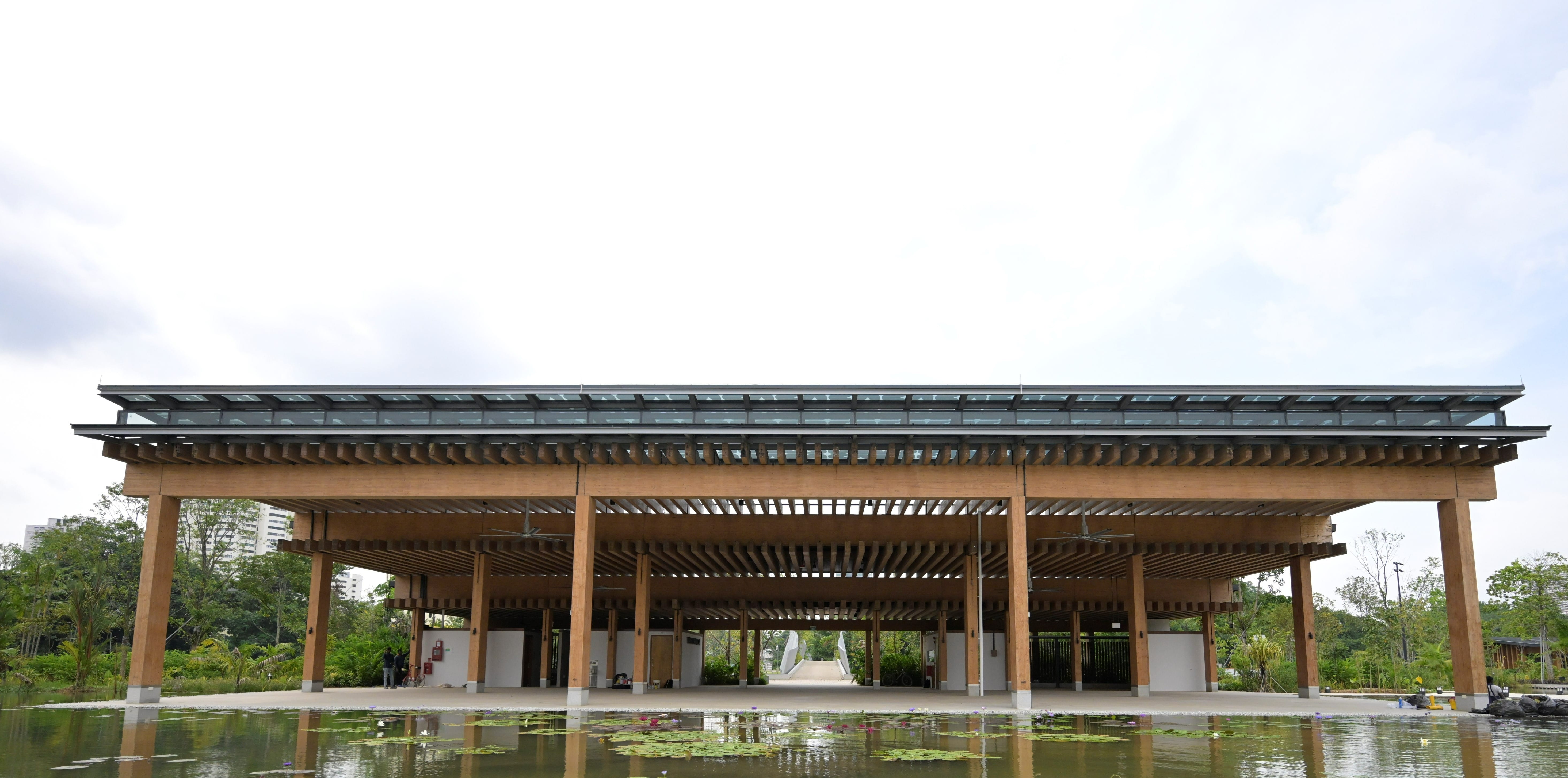 Water Lily Pavilion  at Japanese Garden